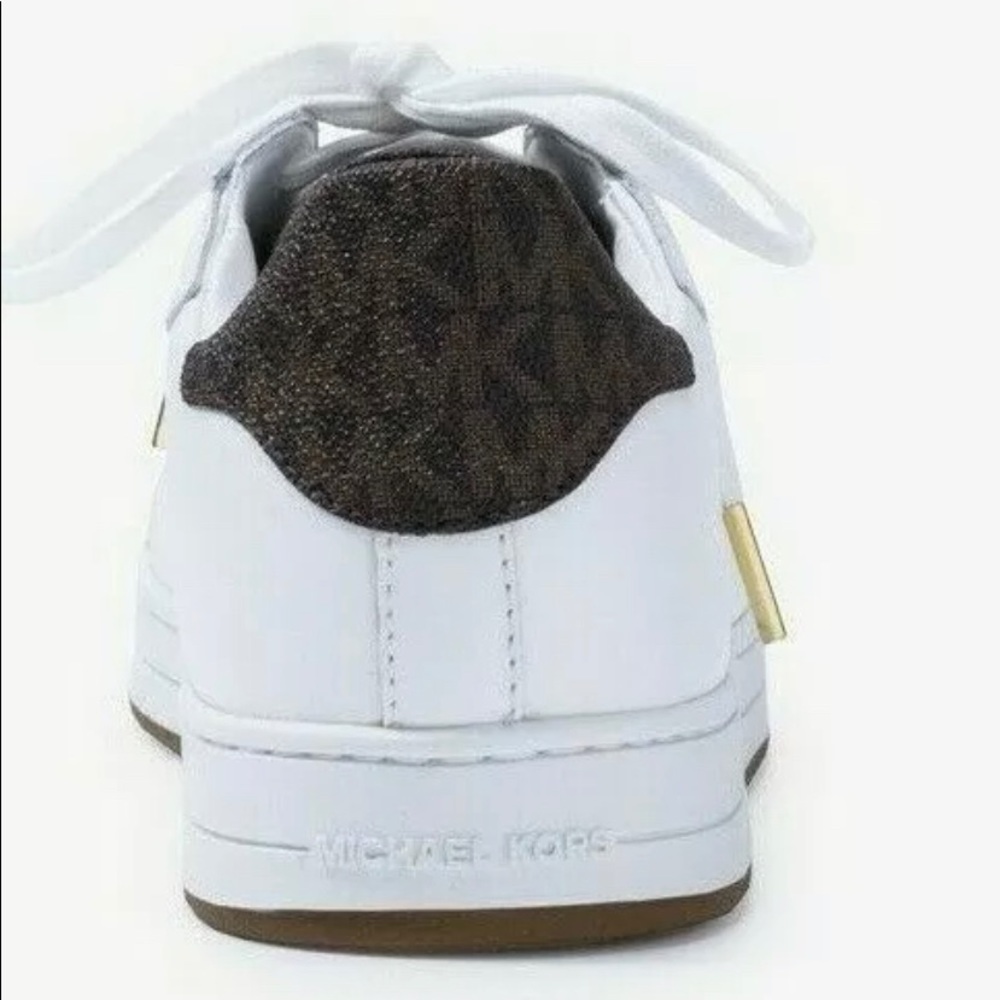 Men's Michael Kors Keating Fashion Sneakers White - Picture 2 of 8